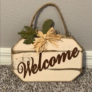 🎃FINAL SALE🎃Welcome Pumpkin Holiday Sign Small